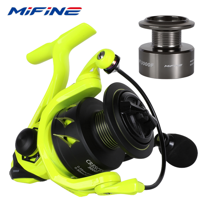 MIFINE CRESCENT Spinning Reels - đánh giá và giá Reel Spare Spool