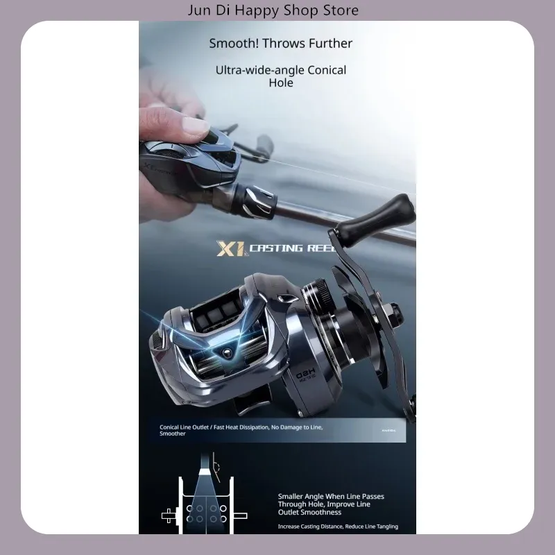 HASIDA X1 Baitcasting Reel Ult - đánh giá và giá Spincast Reel