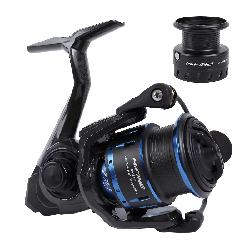 MIFINE Carbon Tech Lightweight - đánh giá và giá Ice Fishing Reel