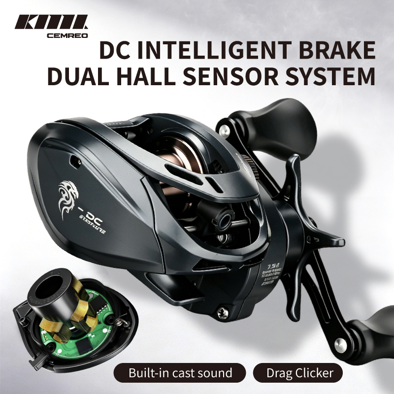 CEMREO Baitcasting Fishing Ree - đánh giá và giá Spincast Reel