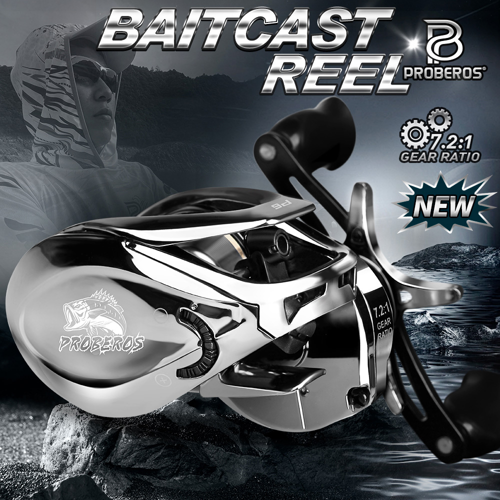 PROBEROS Baitcaster Reels - UV - đánh giá và giá Spincast Reel