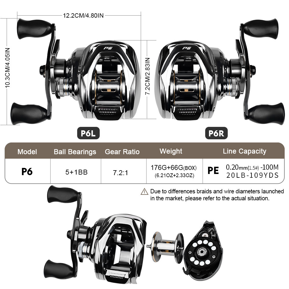 PROBEROS Baitcaster Reels - UV - đánh giá và giá Spincast Reel